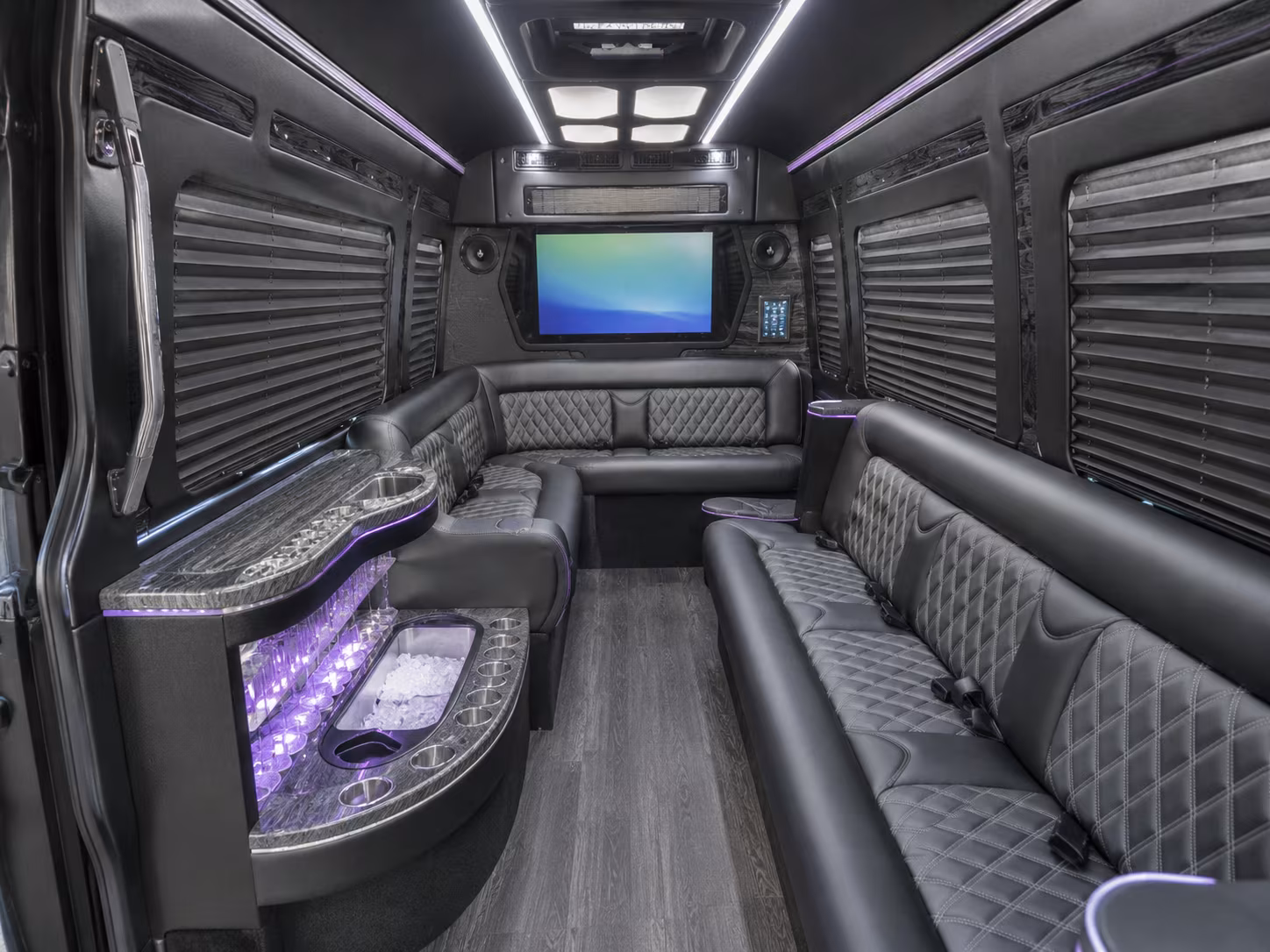 sanford 28 passenger party bus