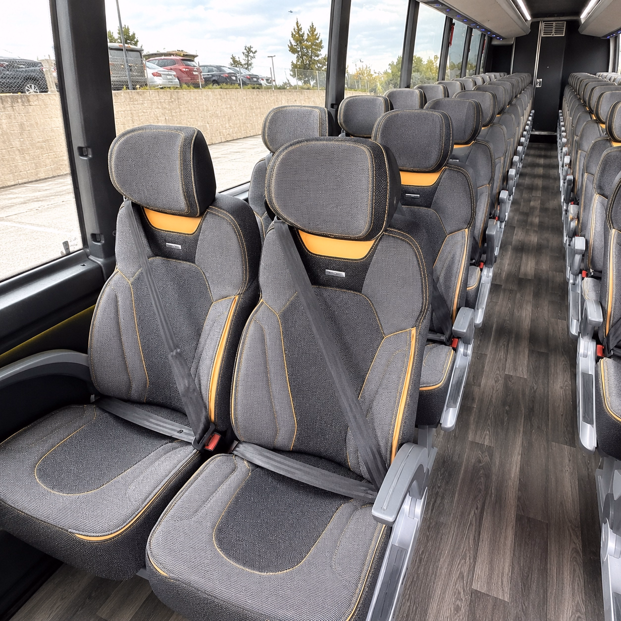 sanford charter bus rental inside